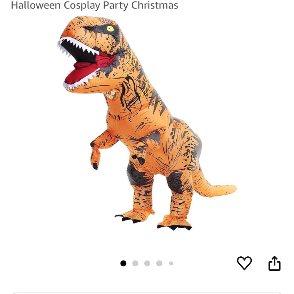 Inflatable Dinosaur Costume